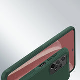 Nillkin Super Frosted Shield Pro holdbar forside til Samsung Galaxy A73 rød