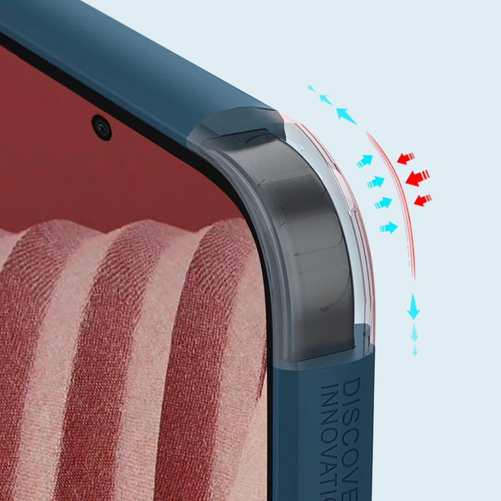 Nillkin Super Frosted Shield Pro holdbar forside til Samsung Galaxy A73 rød
