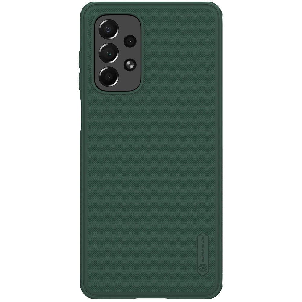 Nillkin Super Frosted Shield Pro holdbar forside til Samsung Galaxy A73 grøn