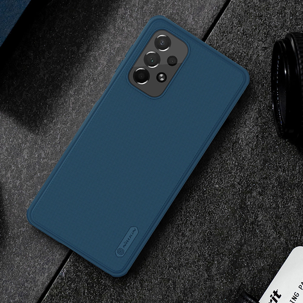 Nillkin Super Frosted Shield Pro holdbar forside til Samsung Galaxy A73 grøn