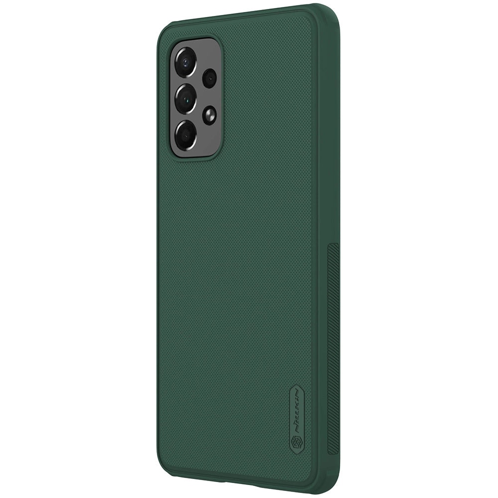 Nillkin Super Frosted Shield Pro holdbar forside til Samsung Galaxy A73 grøn