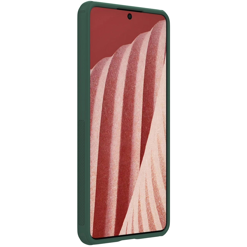 Nillkin Super Frosted Shield Pro holdbar forside til Samsung Galaxy A73 grøn