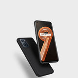 Nillkin Super Frosted Shield forstærket forside til Realme 9i sort