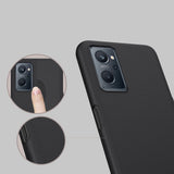Nillkin Super Frosted Shield forstærket forside til Realme 9i sort