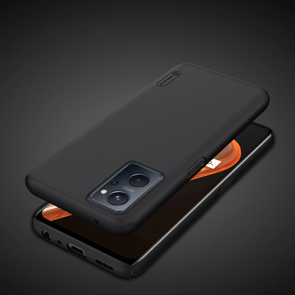 Nillkin Super Frosted Shield forstærket forside til Realme 9i sort