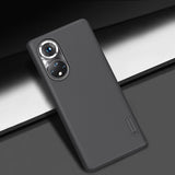Nillkin Super Frosted Shield forstærket forside til Honor 50 Pro sort