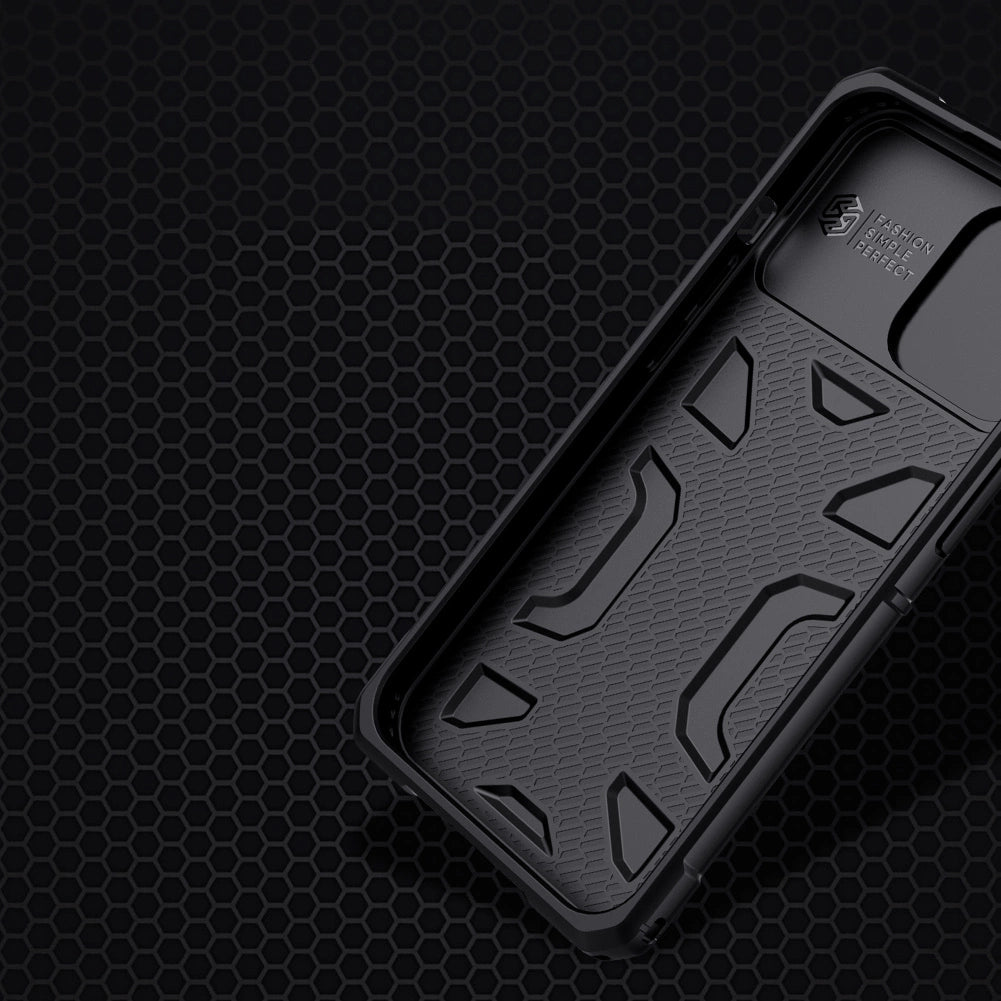 Nillkin Adventruer Case Case for iPhone 13 Pro Pansret cover med kamera beskytter sort