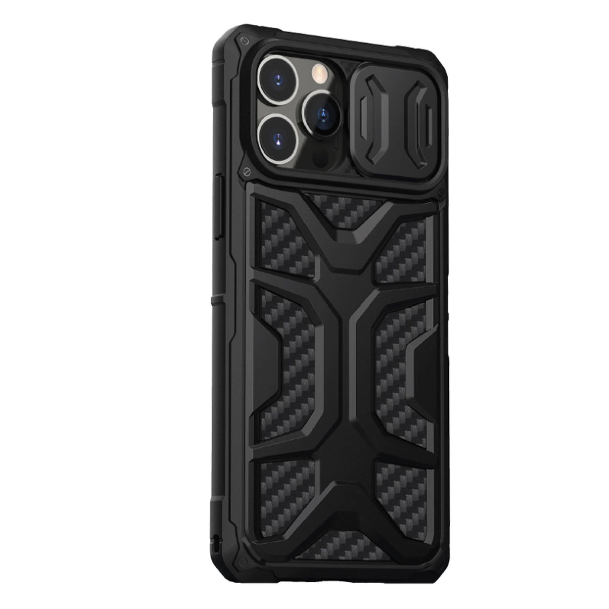 Nillkin Adventruer Case Case for iPhone 13 Pro Pansret cover med kamera beskytter sort