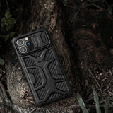 Nillkin Adventruer Case Case for iPhone 13 Pro Pansret cover med kamera beskytter sort