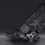 Nillkin Adventruer Case Case for iPhone 13 Pro Pansret cover med kamera beskytter sort