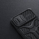 Nillkin Adventruer Case Case for iPhone 13 Pro pansret cover med kamera cover rød