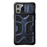 Nillkin Adventruer Case Case for iPhone 13 Pro pansret cover med kamera cover blå