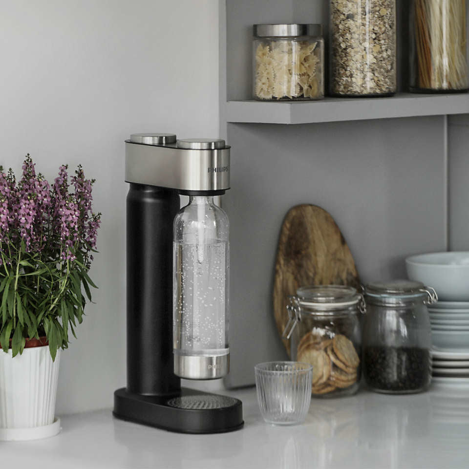Philips GoZero ADD4902BK Sodavandsmaskine Matsort