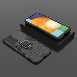 Ring Armor robust hybrid case cover + magnetisk holder til Samsung Galaxy A73 sort