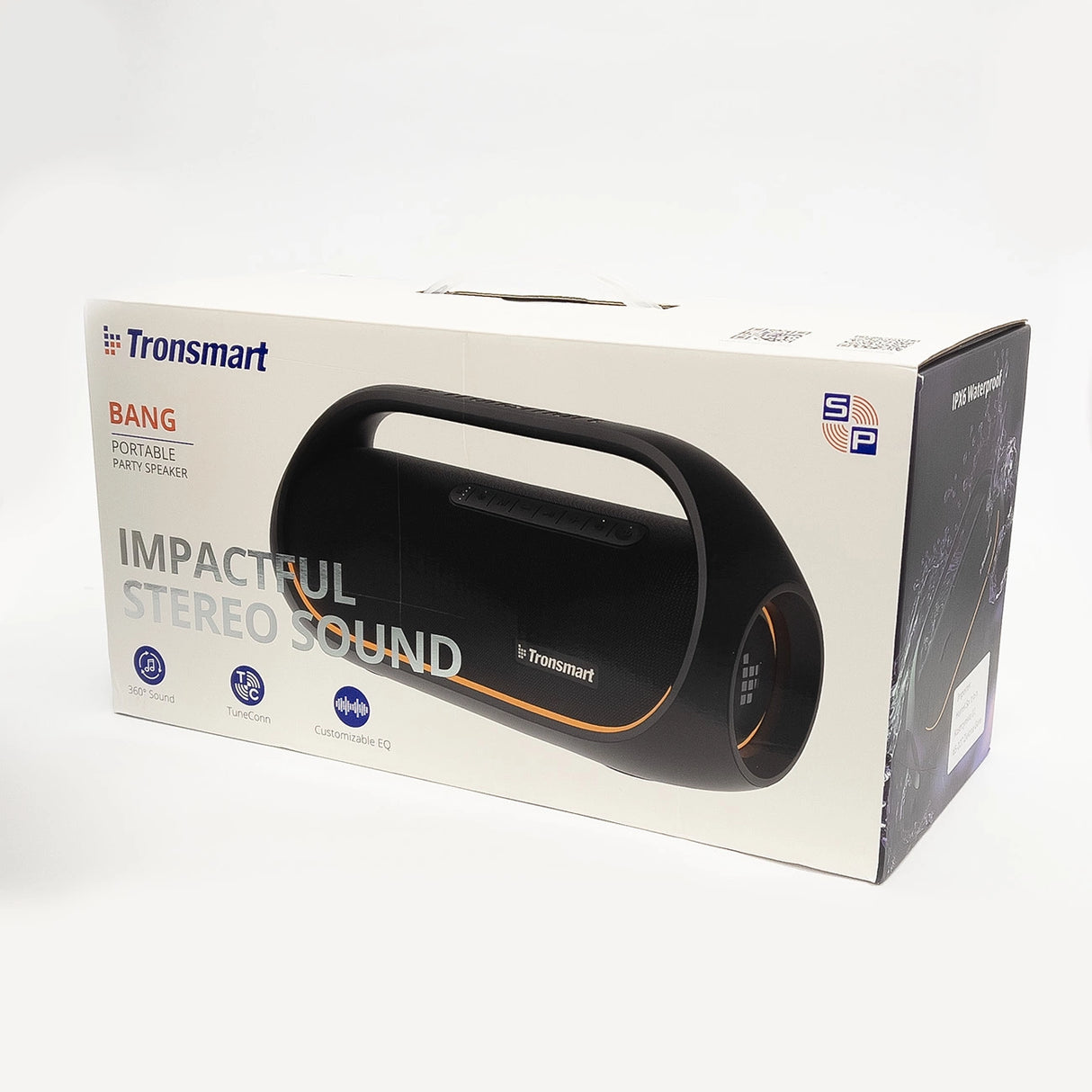 Tronsmart Bang Waterproof Wireless Bluetooth Speaker 60W med Powerbank Funktion Sort (723928)