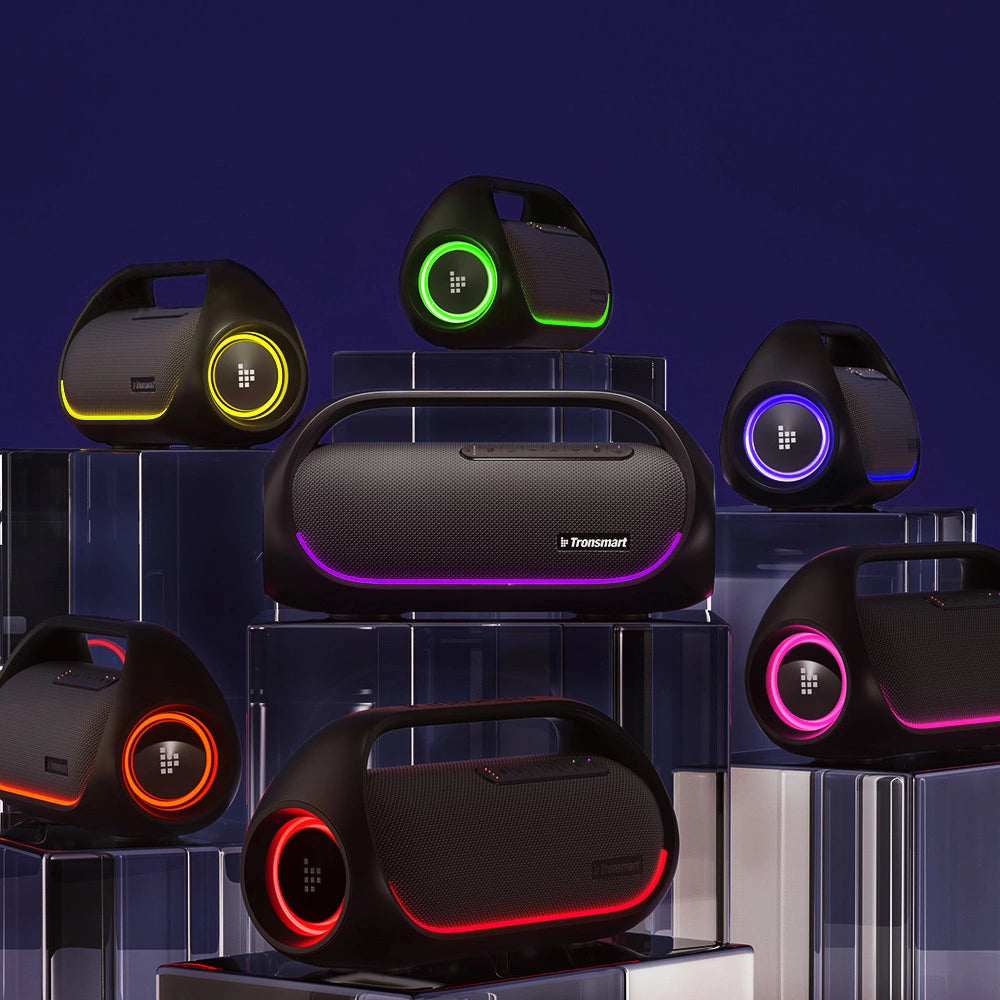 Tronsmart Bang Waterproof Wireless Bluetooth Speaker 60W med Powerbank Funktion Sort (723928)