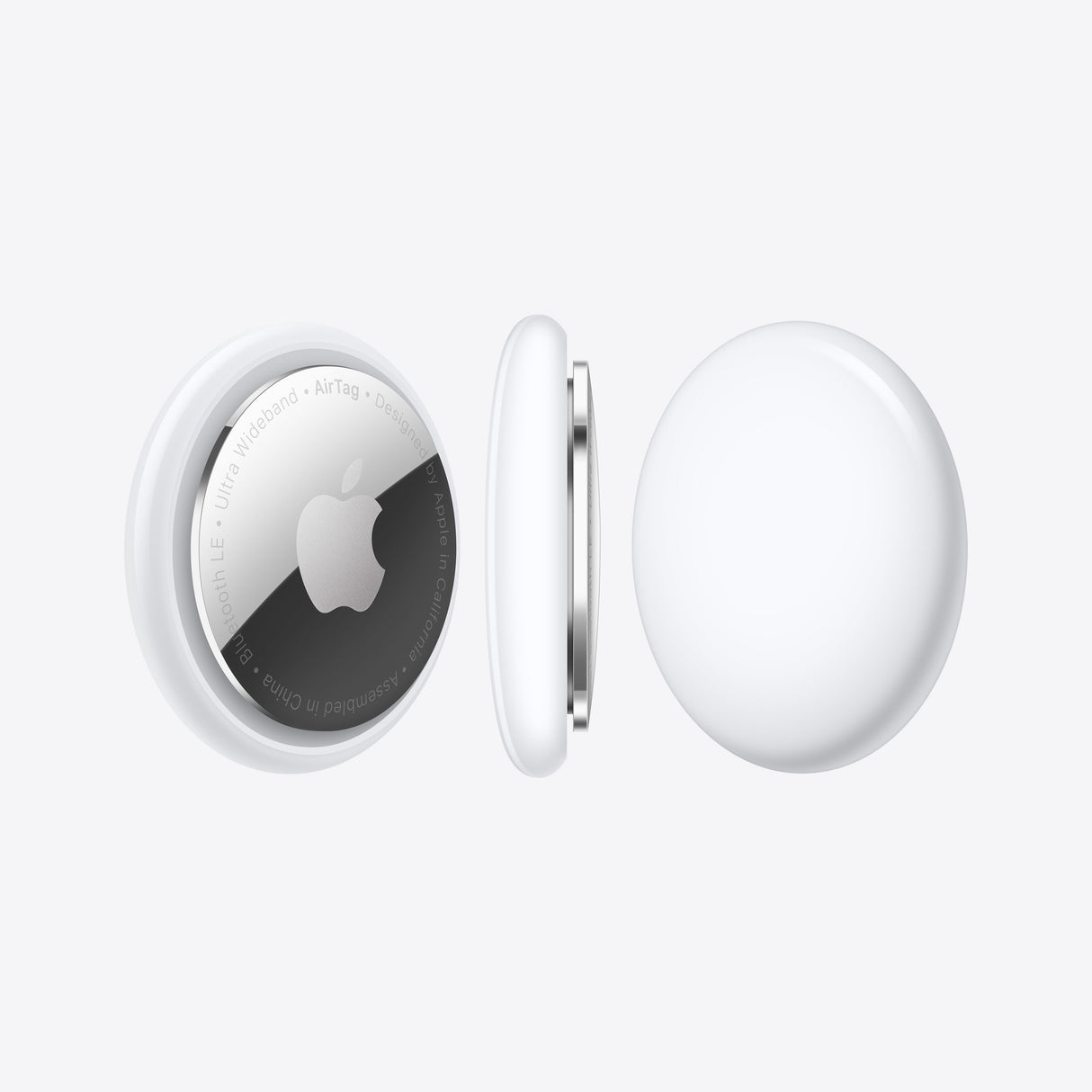 Apple AirTag Element Finder Sølv, Hvid