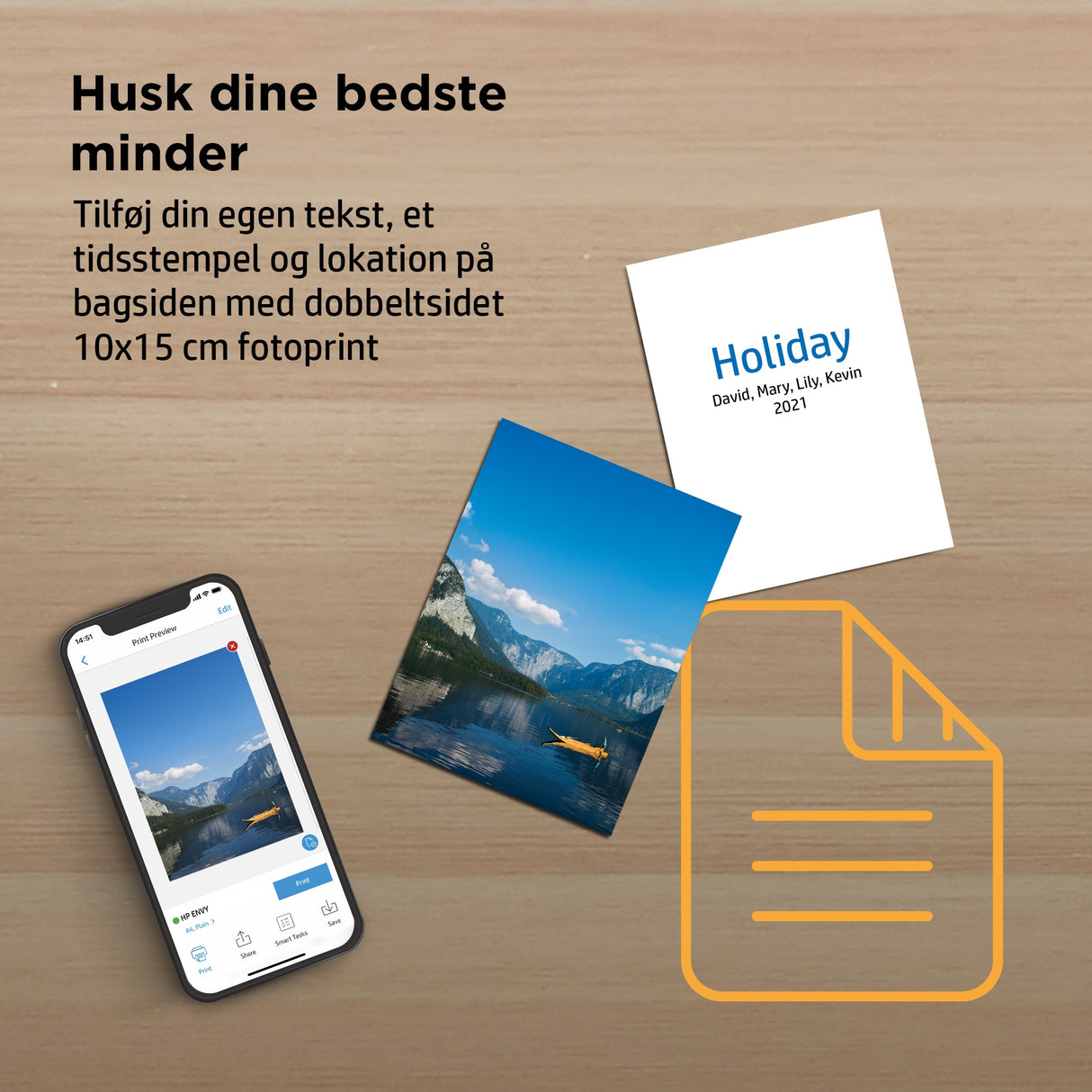 HP ENVY Inspire 7920e Trådløst All-in-One Farve Printer, Instant Ink; Kopimaskine, scanner