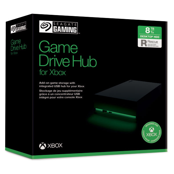 Seagate Game Drive Hub for Xbox Harddisk STKW8000400 8TB USB 3.2 Gen 1