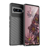 Thunder Case fleksibelt pansret cover til Google Pixel 7 Pro sort