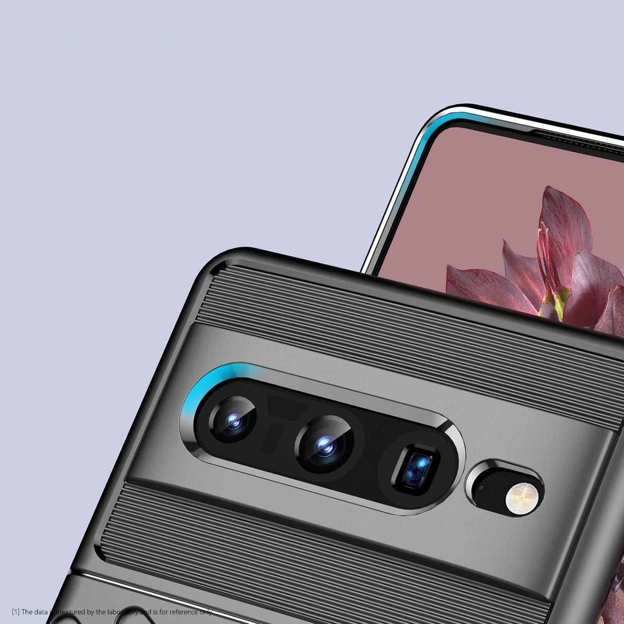 Thunder Case fleksibelt pansret cover til Google Pixel 7 Pro sort