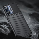 Thunder Case fleksible pansrede dække Realme 9 Pro sort