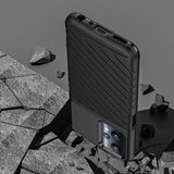 Thunder Case fleksibelt pansret cover Realme 9 Pro sort