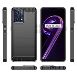Carbon Case Flexible Cover Realme 9 Pro + (9 Pro Plus) sort