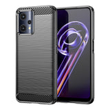 Carbon Case Flexible Cover Realme 9 Pro sort