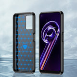 Carbon Case Flexible Cover Realme 9 Pro sort