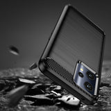 Carbon Case Flexible Cover Realme 9 Pro sort