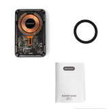 Dudao TGK1 powerbank med MagSafe trådløs oplader 20W 10000mAh sort (TGK1-sort)