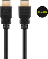 Goobay 61160 HDMI-kabel 3 m HDMI Type A (Standard) Sort