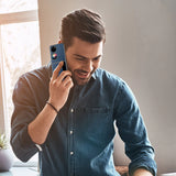 Dux Ducis Fino case er lavet af nylon materiale Huawei P50 Pocket sort