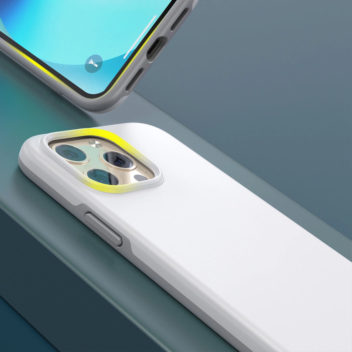 Choetech MFM Anti-drop case Made For MagSafe til iPhone 13 Pro hvid (PC0113-MFM-WH)