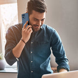 Dux Ducis Fino-hylster dækket med nylon Oppo Reno7 Pro 5G sort