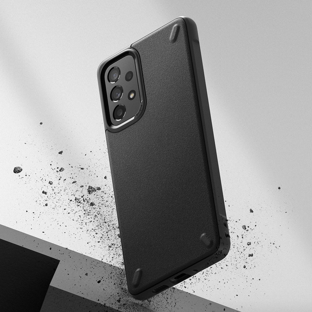 Ringke Onyx holdbar TPU Cover til Samsung Galaxy A73 sort