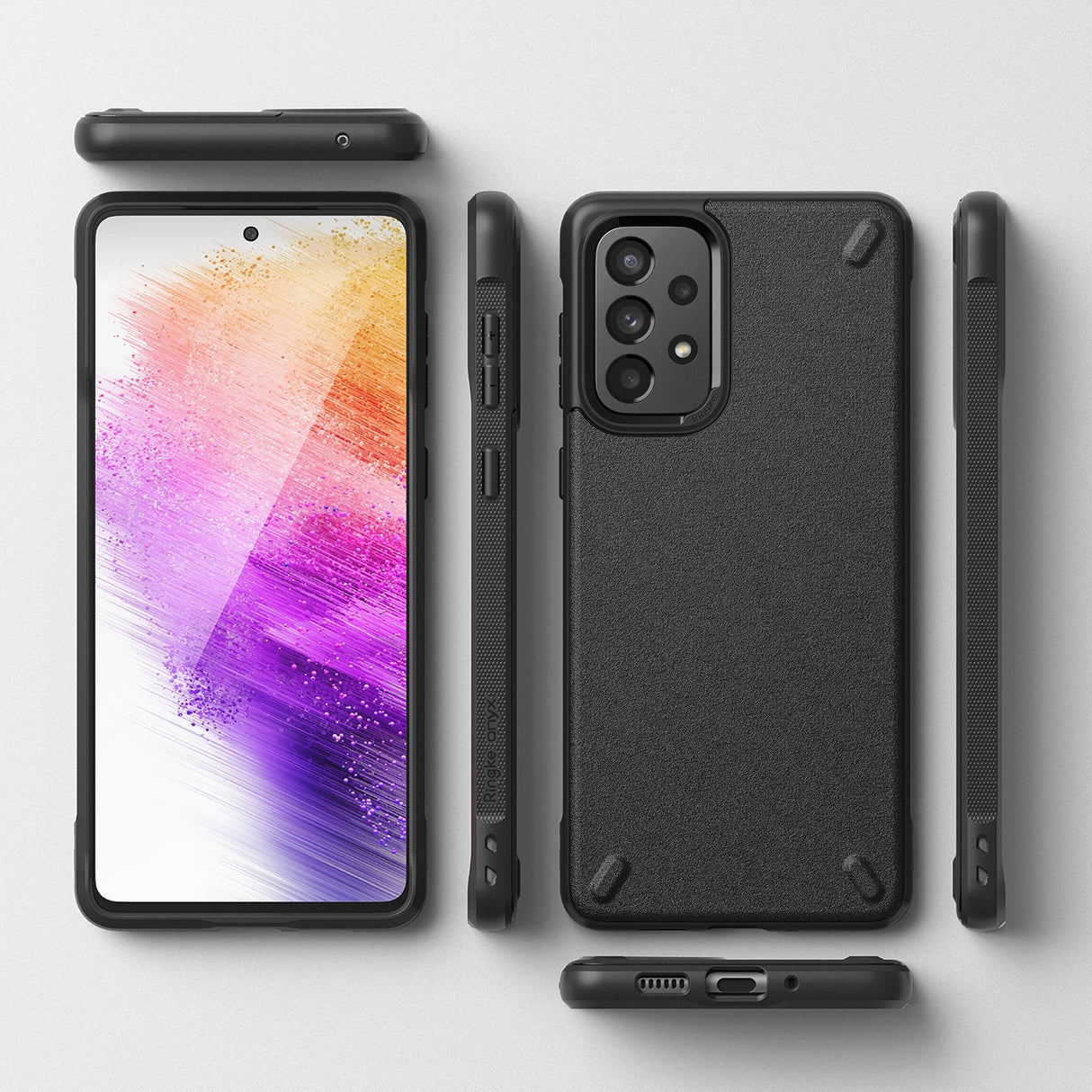 Ringke Onyx holdbar TPU Cover til Samsung Galaxy A73 sort