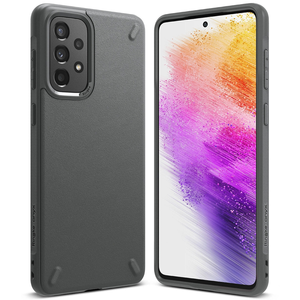 Ringke Onyx holdbar TPU Cover til Samsung Galaxy A73 grå