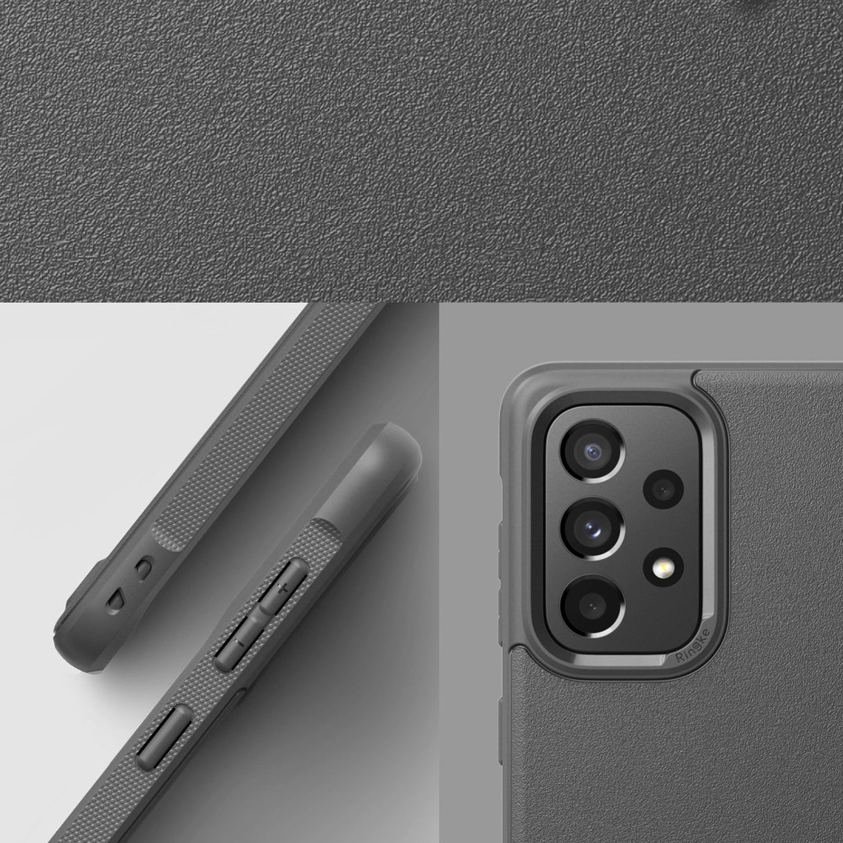 Ringke Onyx holdbar TPU Cover til Samsung Galaxy A73 grå