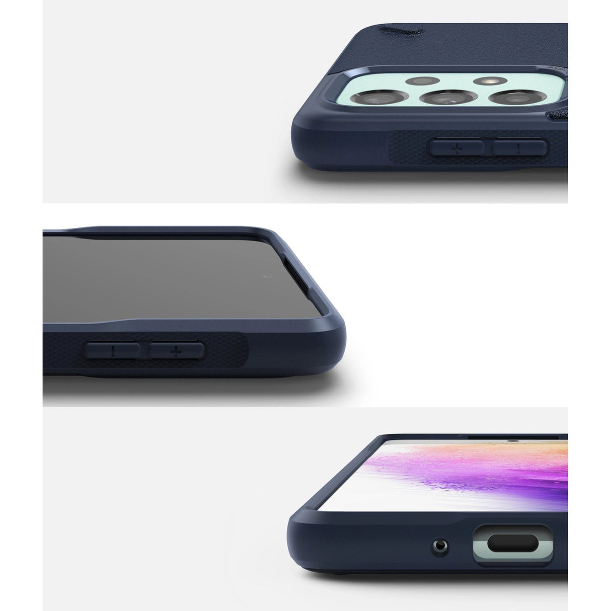 Ringke Onyx holdbare cover til Samsung Galaxy A73 blå