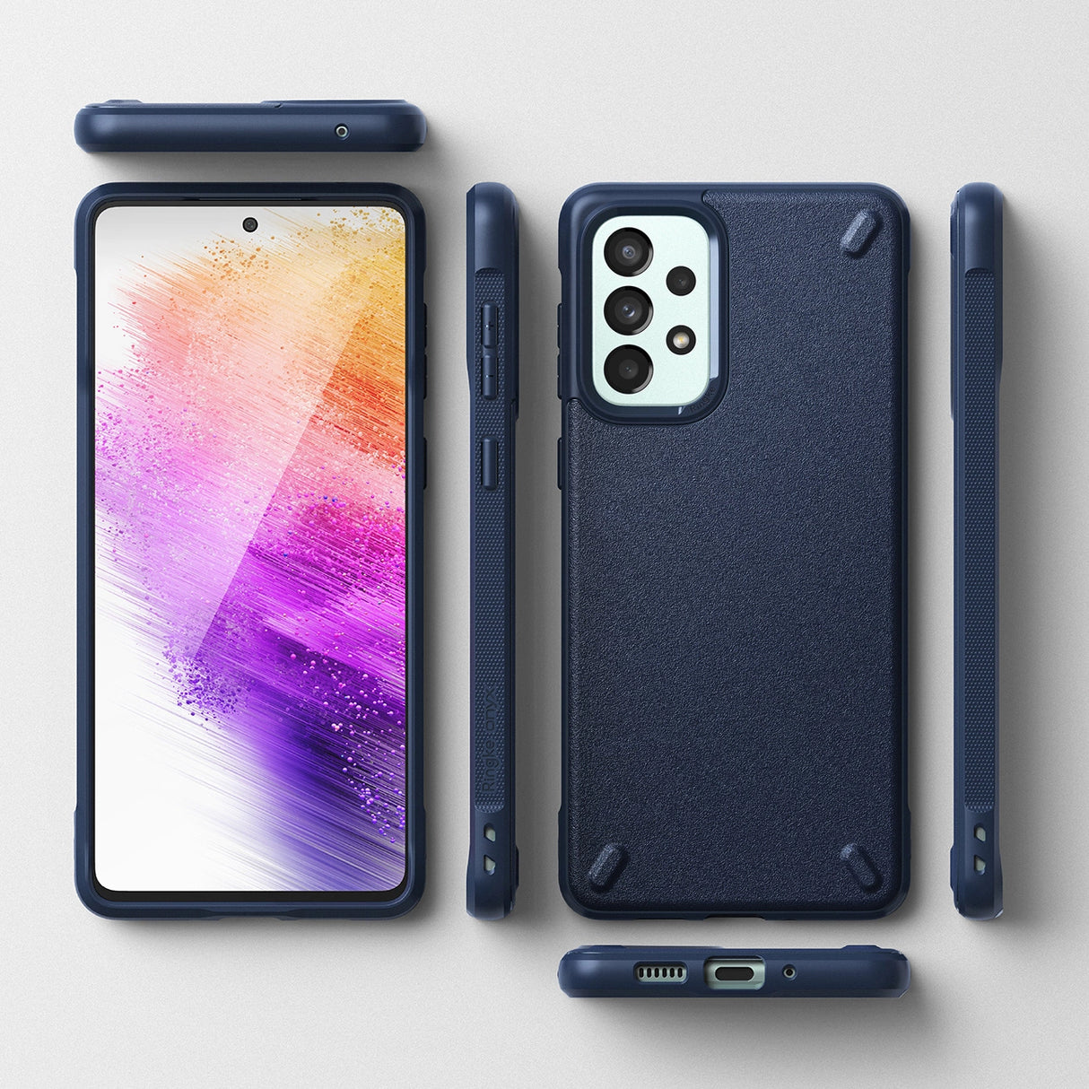 Ringke Onyx holdbare cover til Samsung Galaxy A73 blå