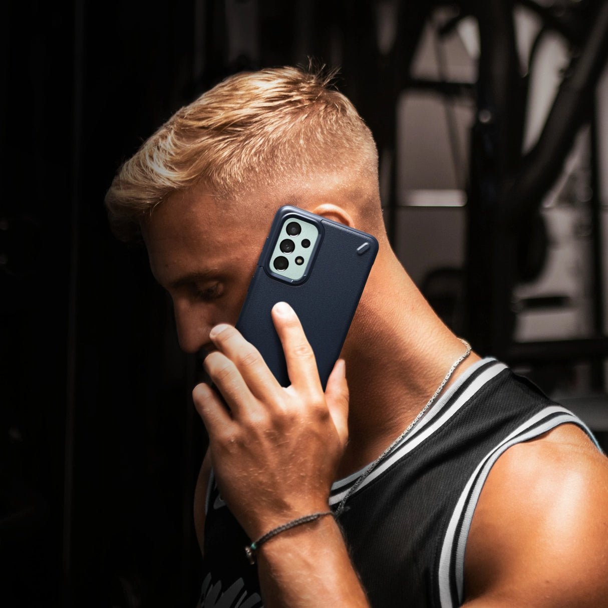Ringke Onyx holdbare cover til Samsung Galaxy A73 blå