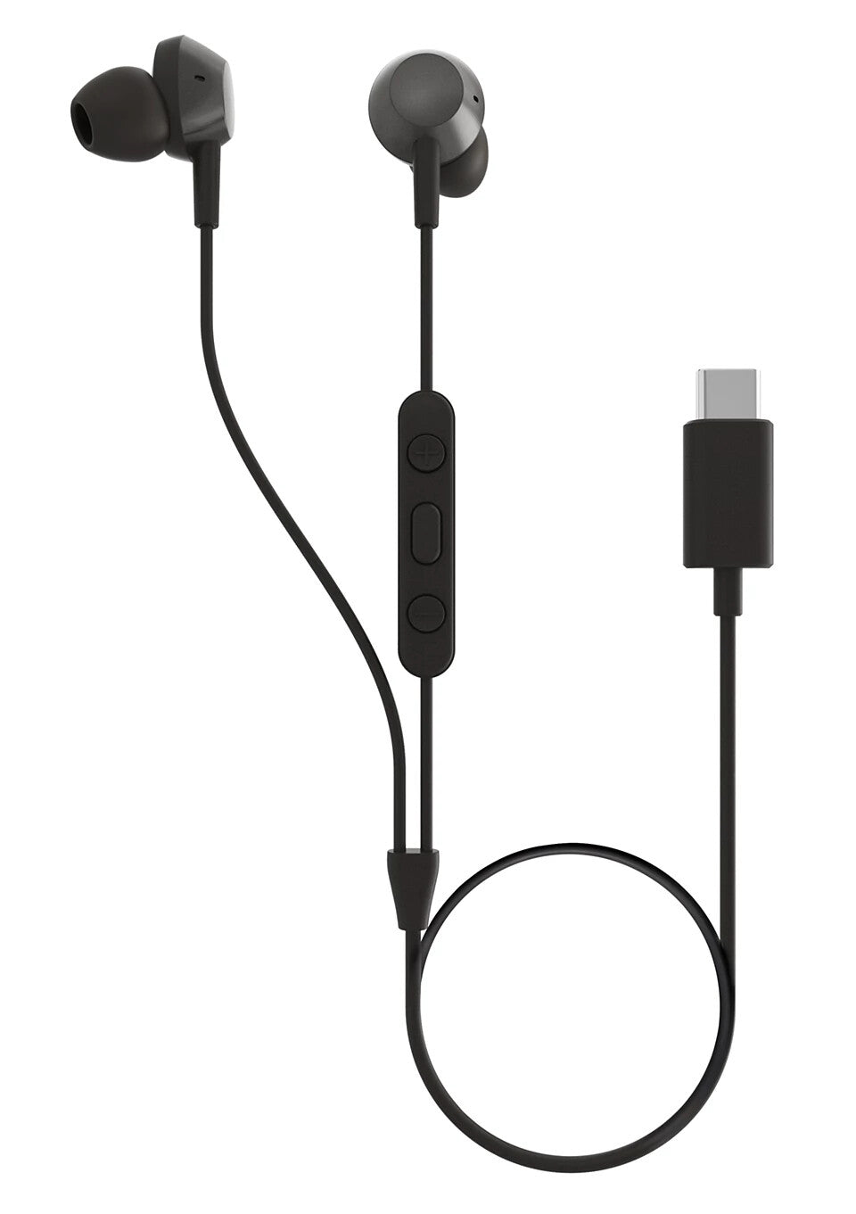 Philips TAE5008BK/00 hovedtelefoner/headset Ledningsført I ørerne Opkald/musik USB Type-C Sort