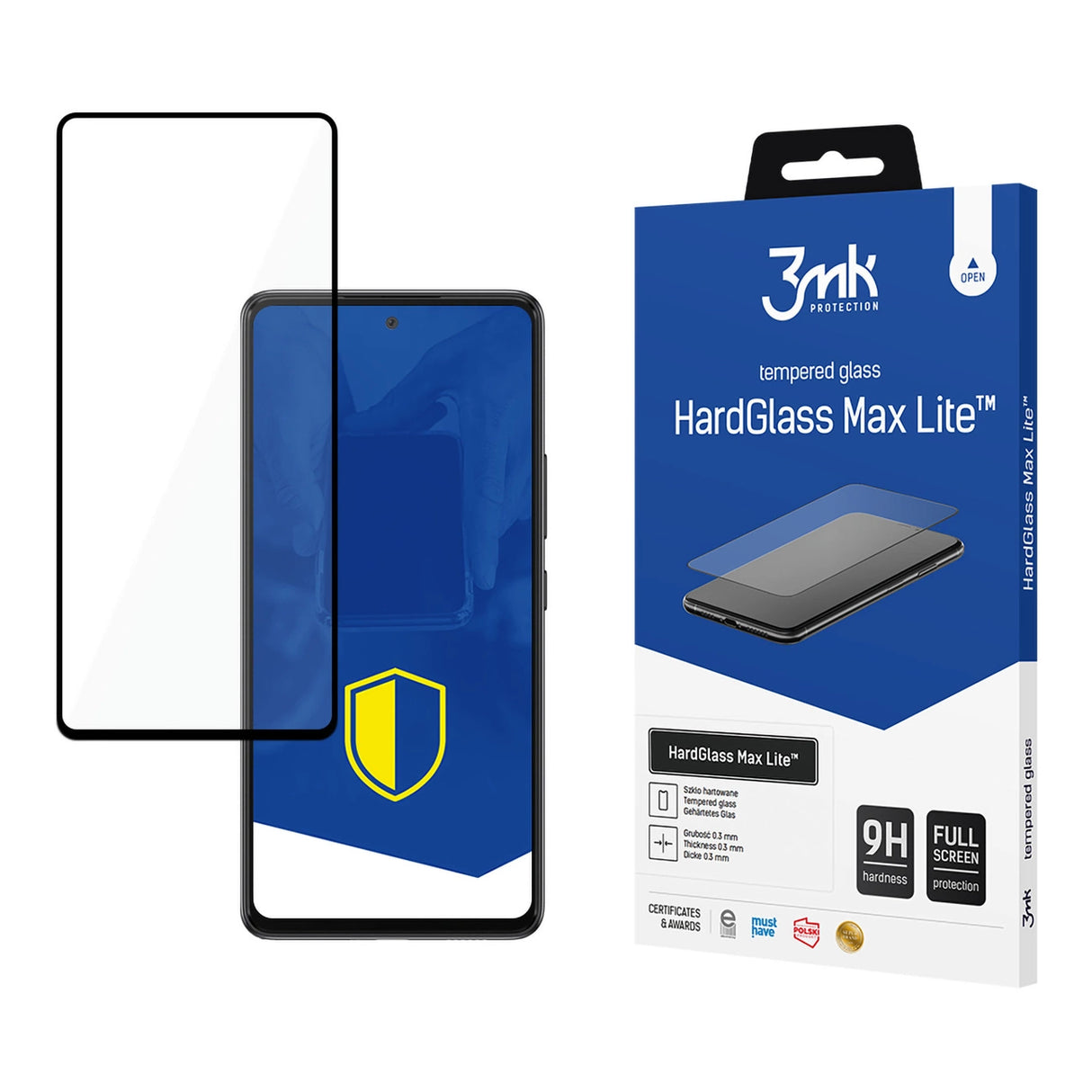 3MK HG Max Lite Sam A53 5G A536 sort / sort