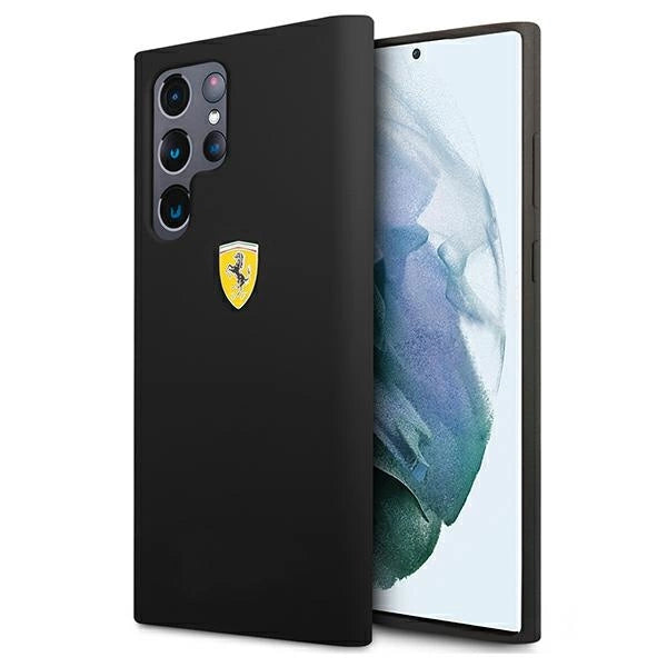 Ferrari FESSIHCS22LBK S22 Ultra S908 sort/sort hårdkasse On Track Silicone