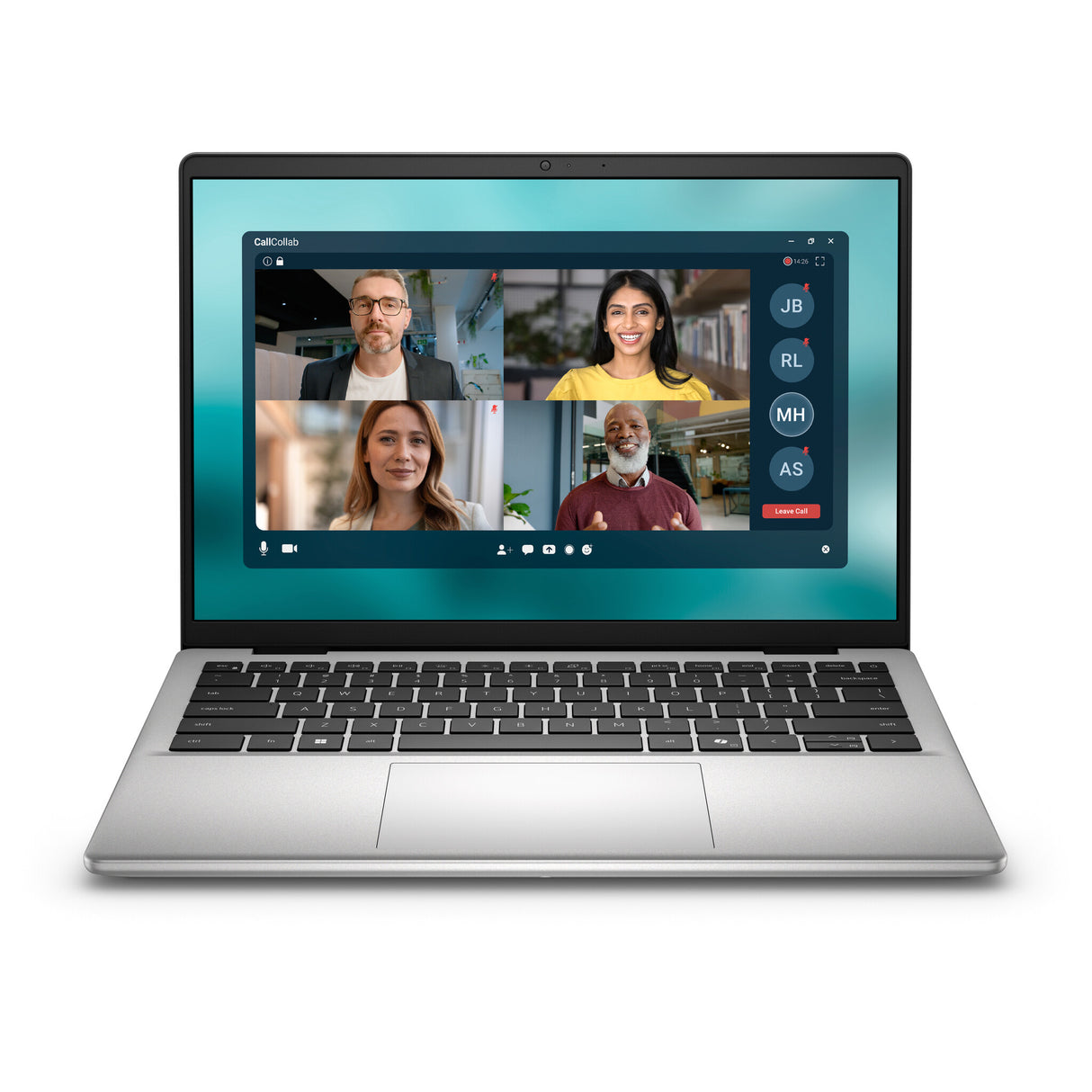 DELL Pro 14 Essential PV14250 Intel Core 5 120U Laptop 35,6 cm (14") Full HD+ 16 GB DDR5-SDRAM 512 GB SSD Wi-Fi 6 (802.11ax) Windows 11 Pro US International Platin, Sølv