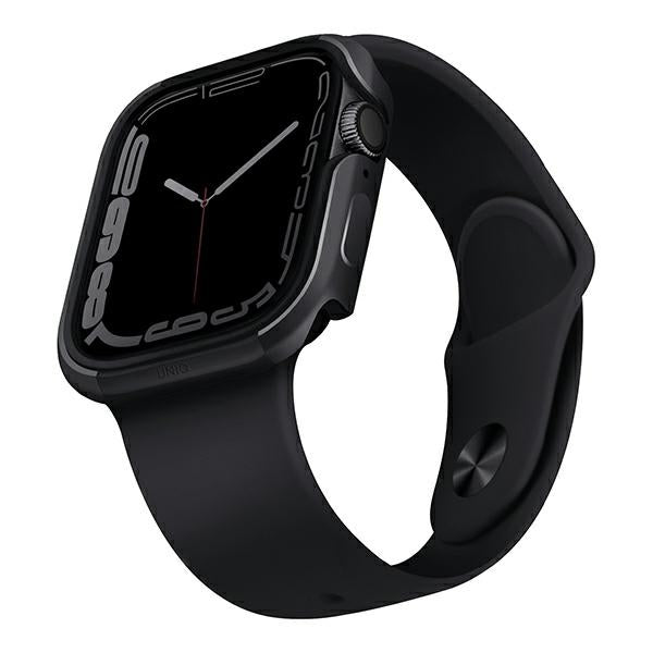 Uniq case Valencia Apple Watch Series 4/5/6/7/8/SE/SE2 45/44 mm. grafit/grafit