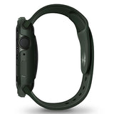 Uniq Valencia case til Apple Watch 4/5/6/7/8/SE/SE2 45/44 mm - grøn