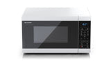 Sharp YC-MS02E-W mikrobølgeovn Sort, Hvid Solo mikroovn Bordplade 20 L 800 W